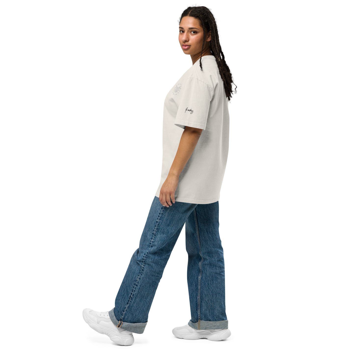 INZ Oversized faded t-shirt