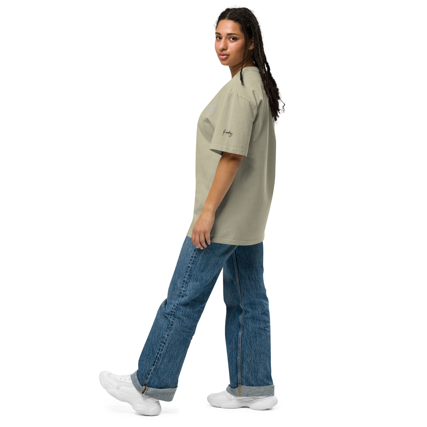 INZ Oversized faded t-shirt