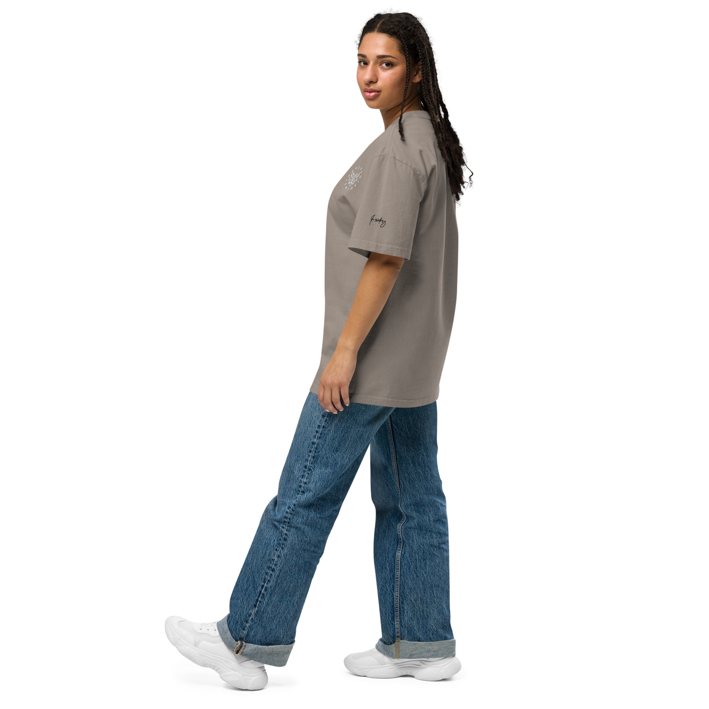 INZ Oversized faded t-shirt