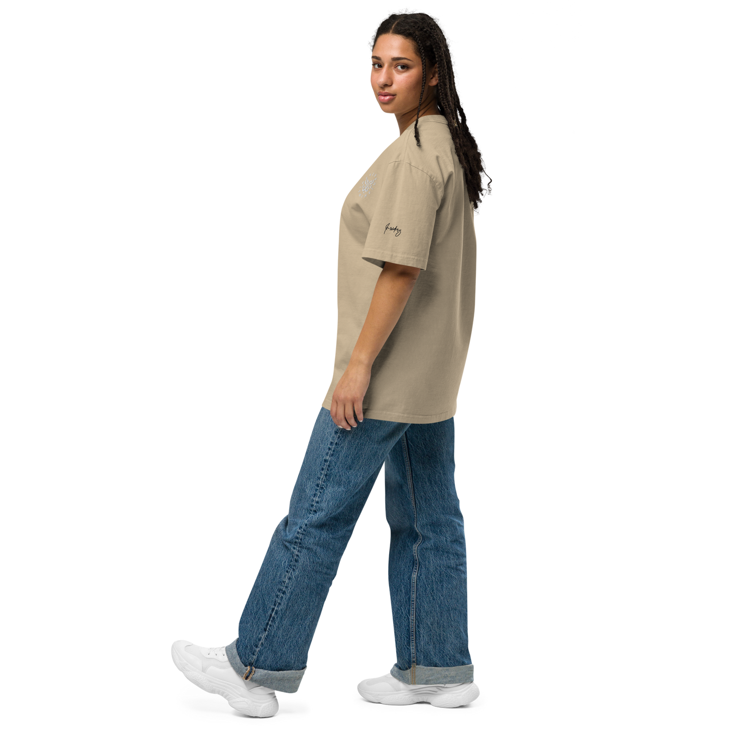 INZ Oversized faded t-shirt