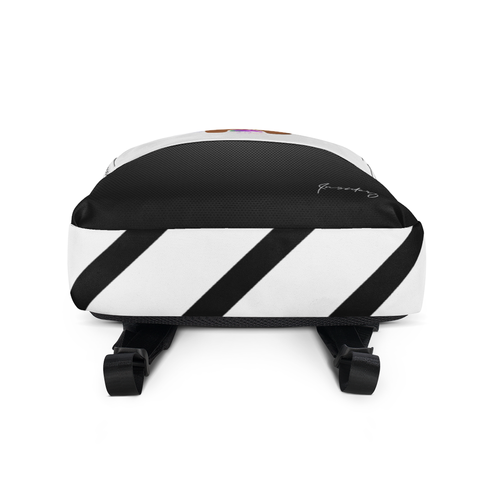 INZ Bear Backpack B&W