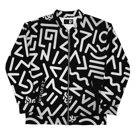 Glyph Unisex Bomber Jacket