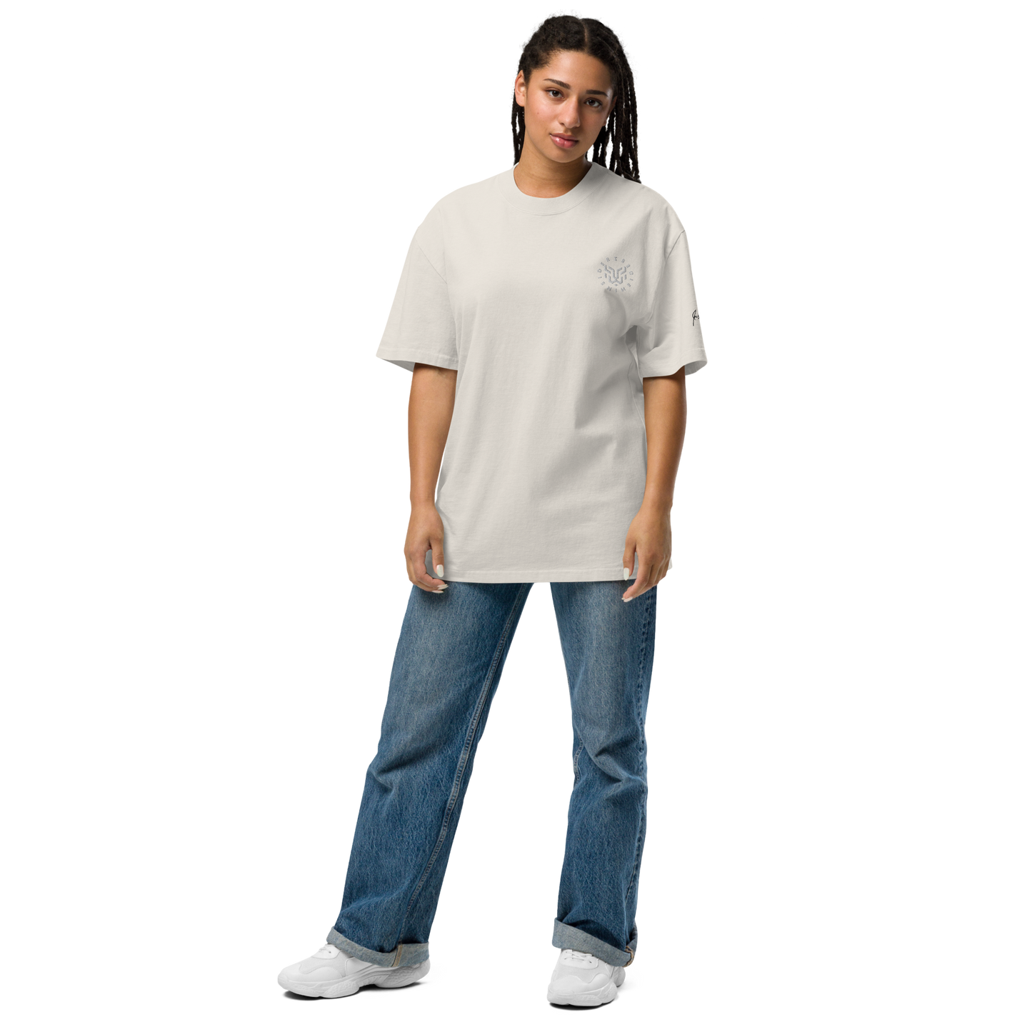 INZ Oversized faded t-shirt