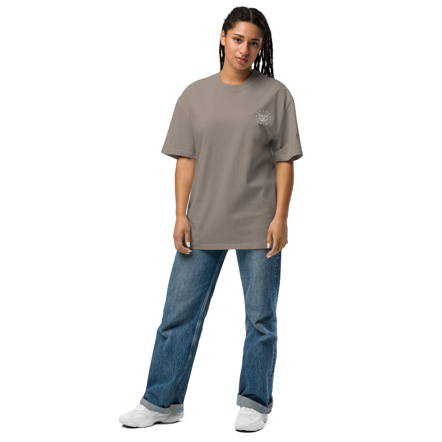 INZ Oversized faded t-shirt