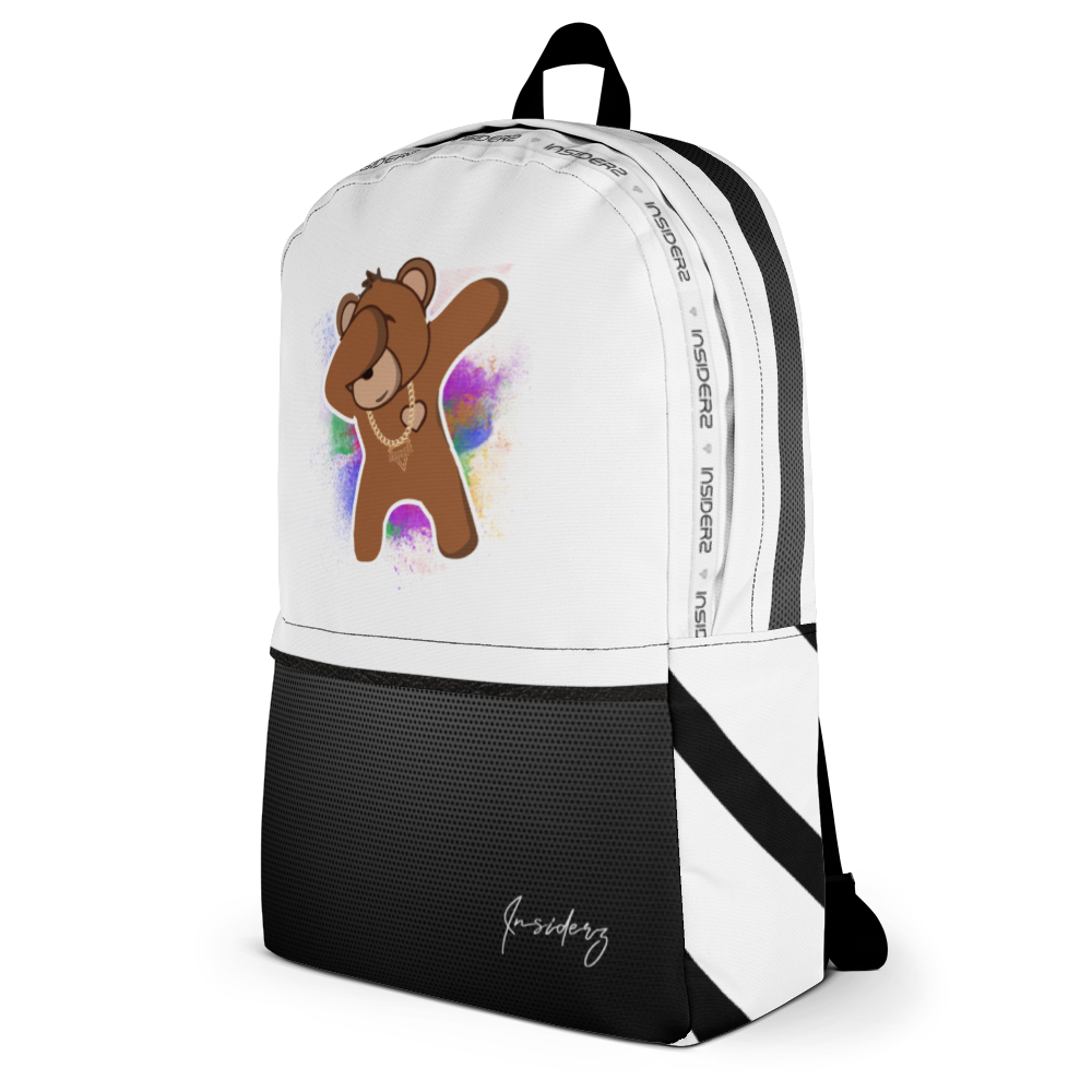 INZ Bear Backpack B&W