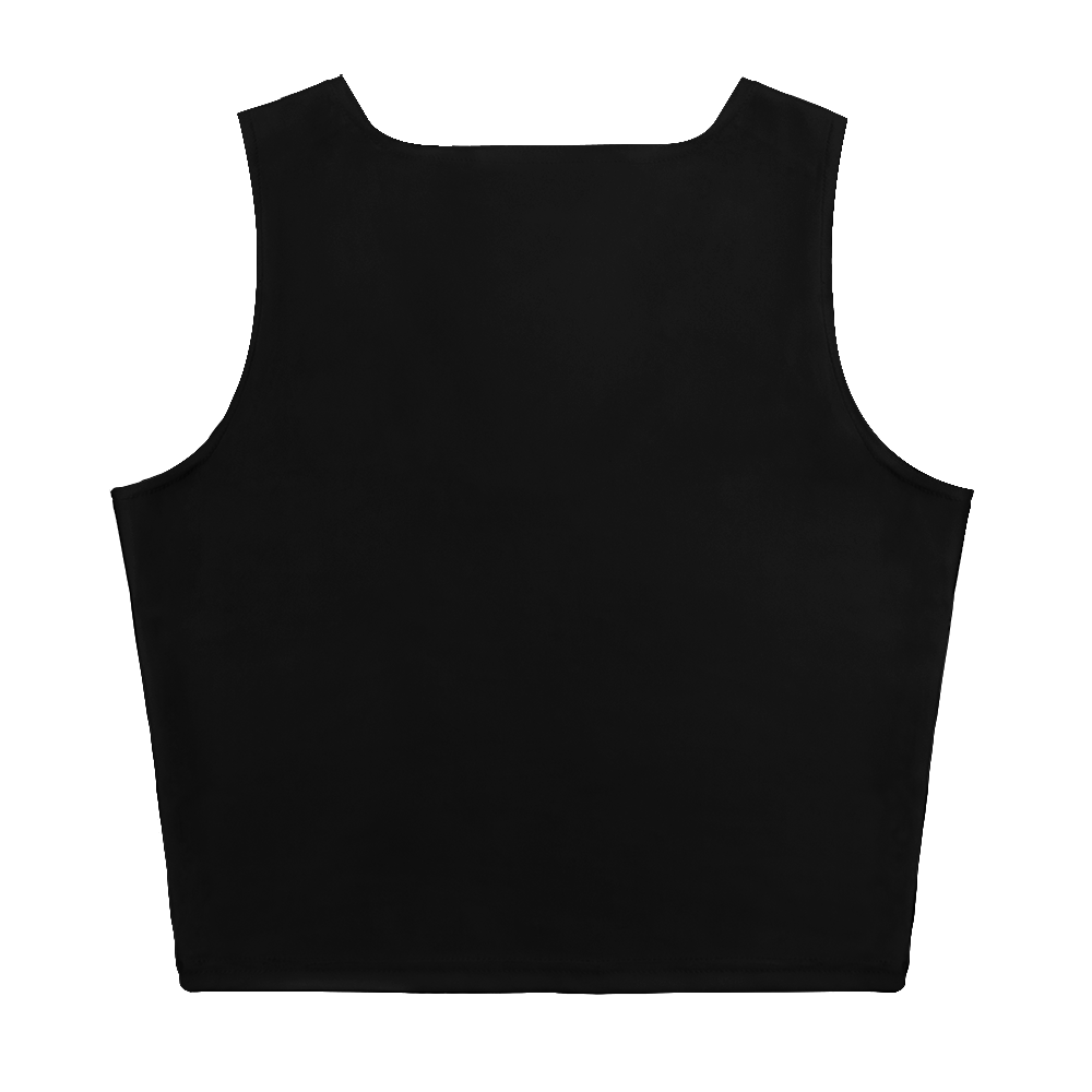 INZ Crop Top with Bronze bar