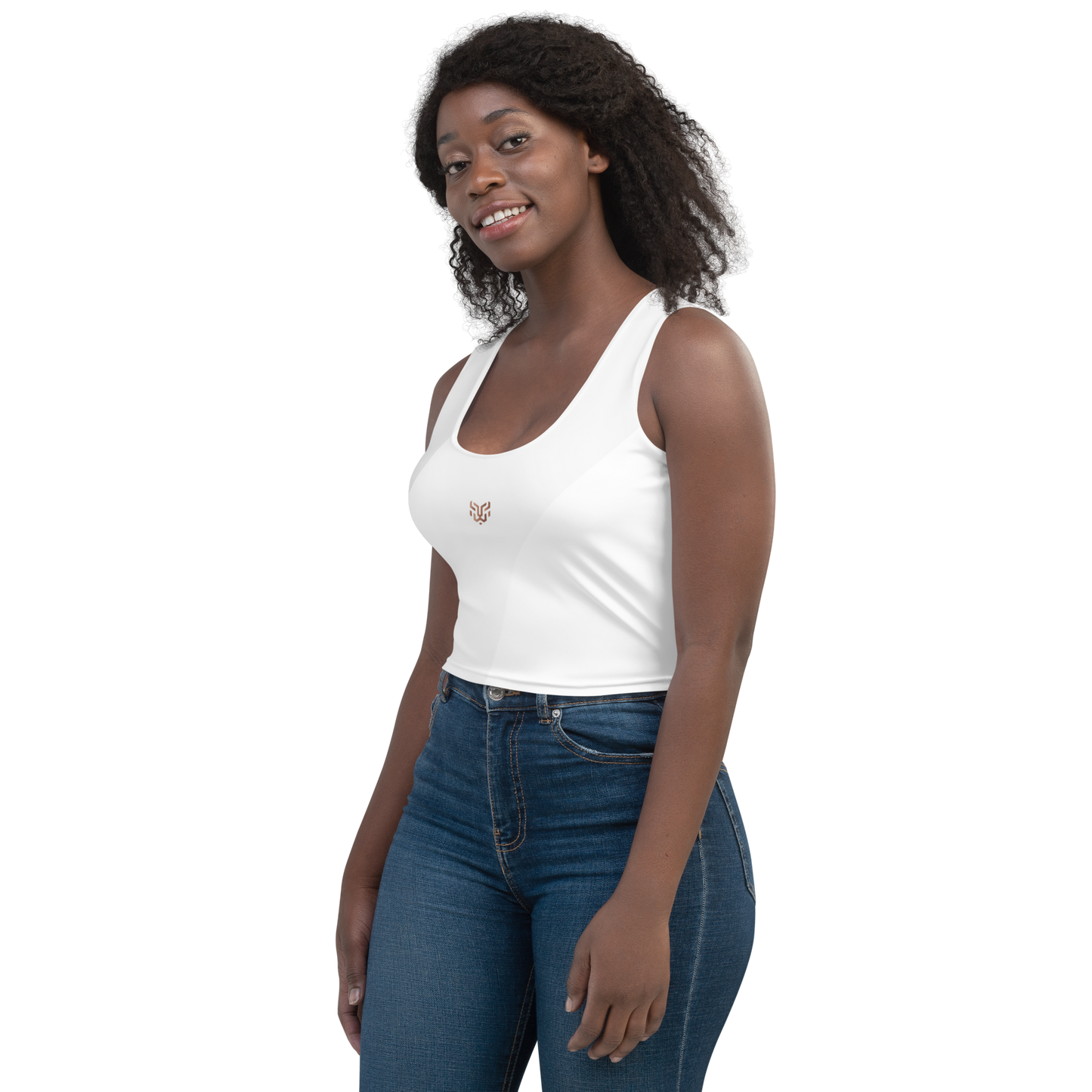 Leo Gold Crop Top