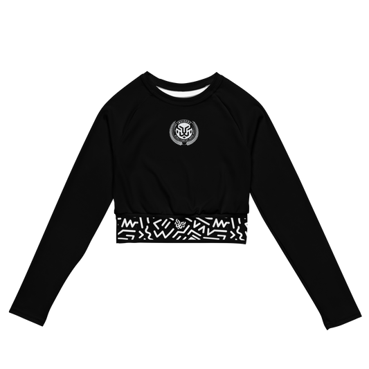 Leo Tribe Collection long-sleeve crop top