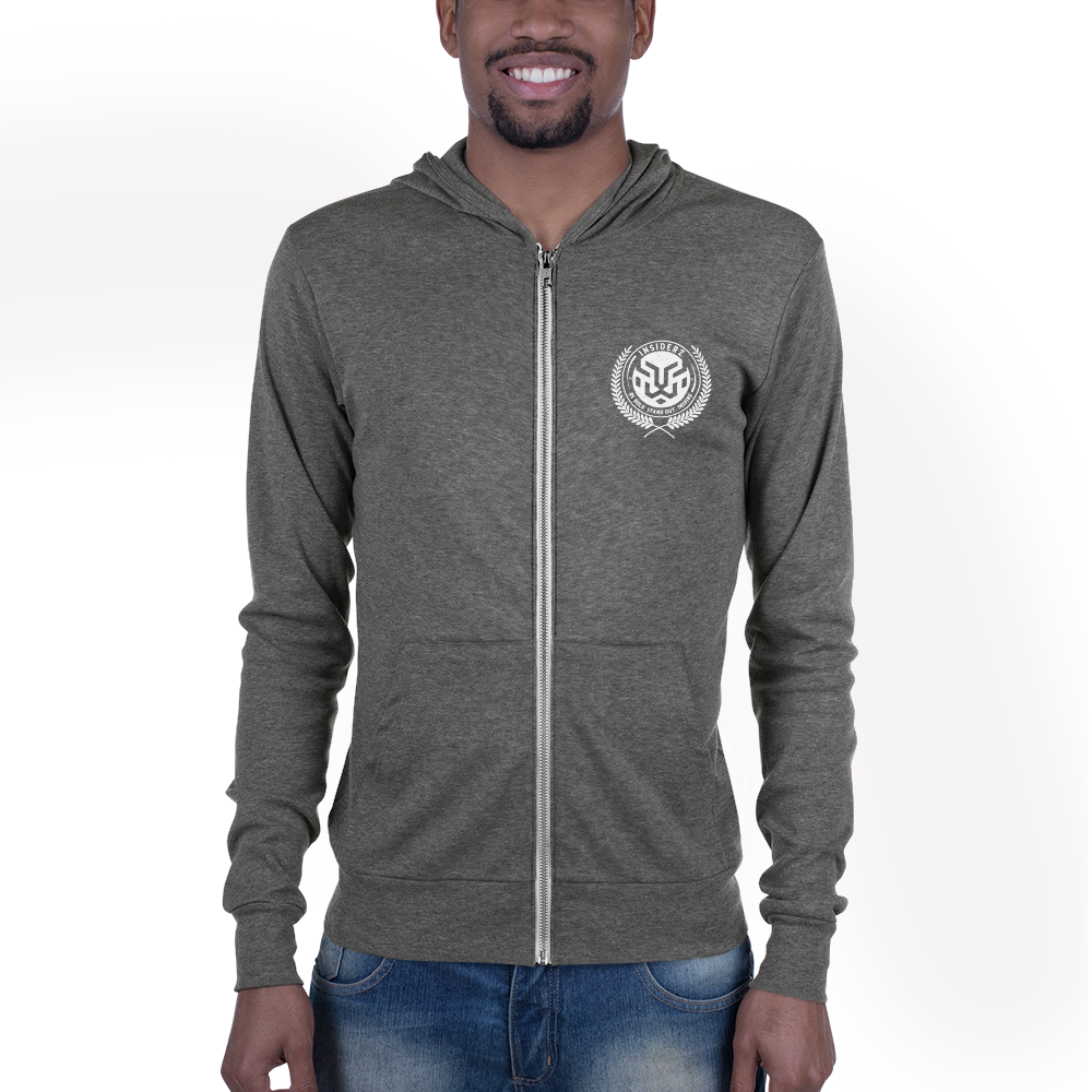 Leo Unisex Zip Hoodie