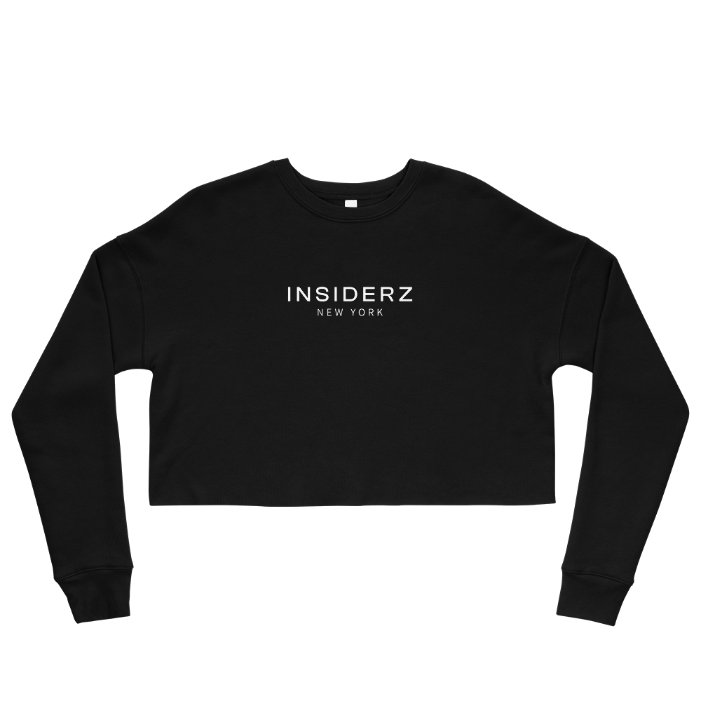 INZI Crop Sweatshirt Black