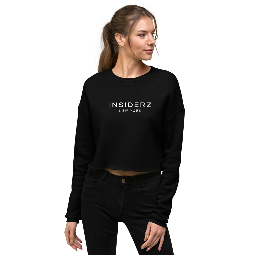 INZI Crop Sweatshirt Black