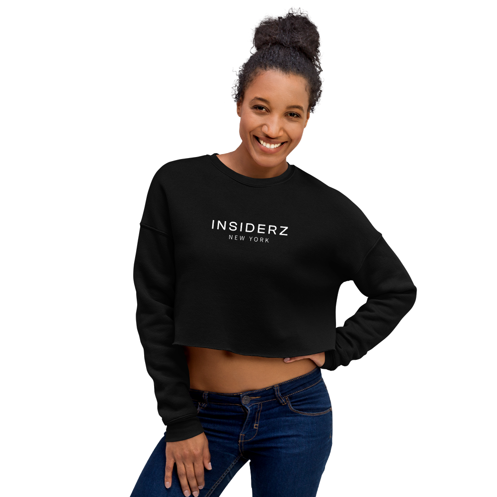 INZI Crop Sweatshirt Black